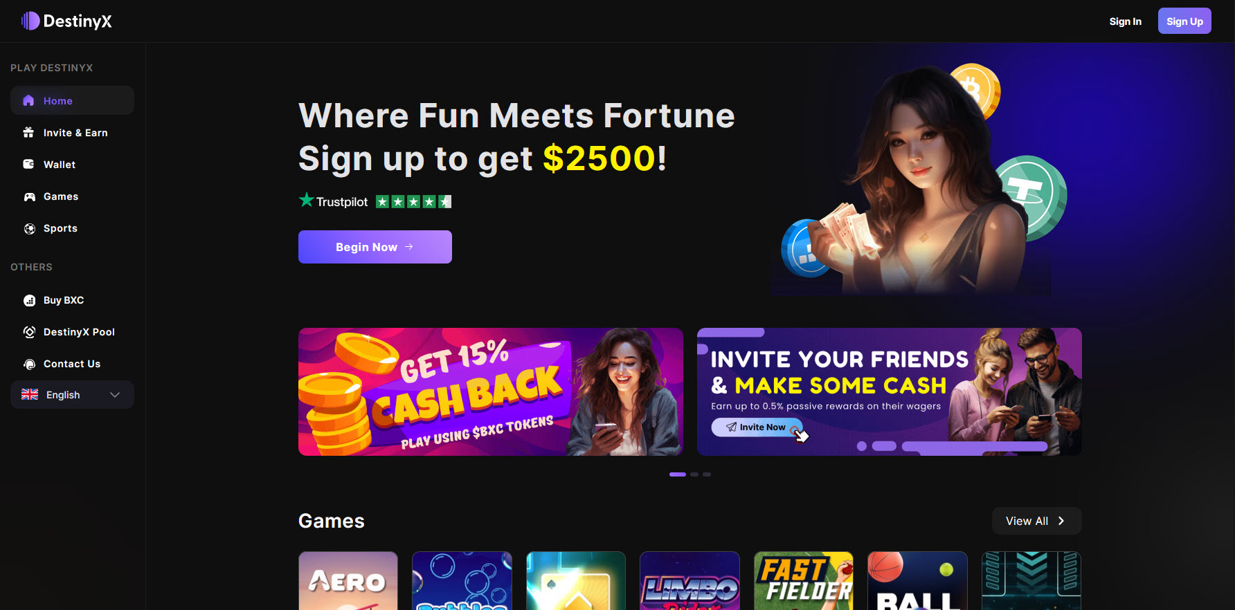 DestinyX Casino