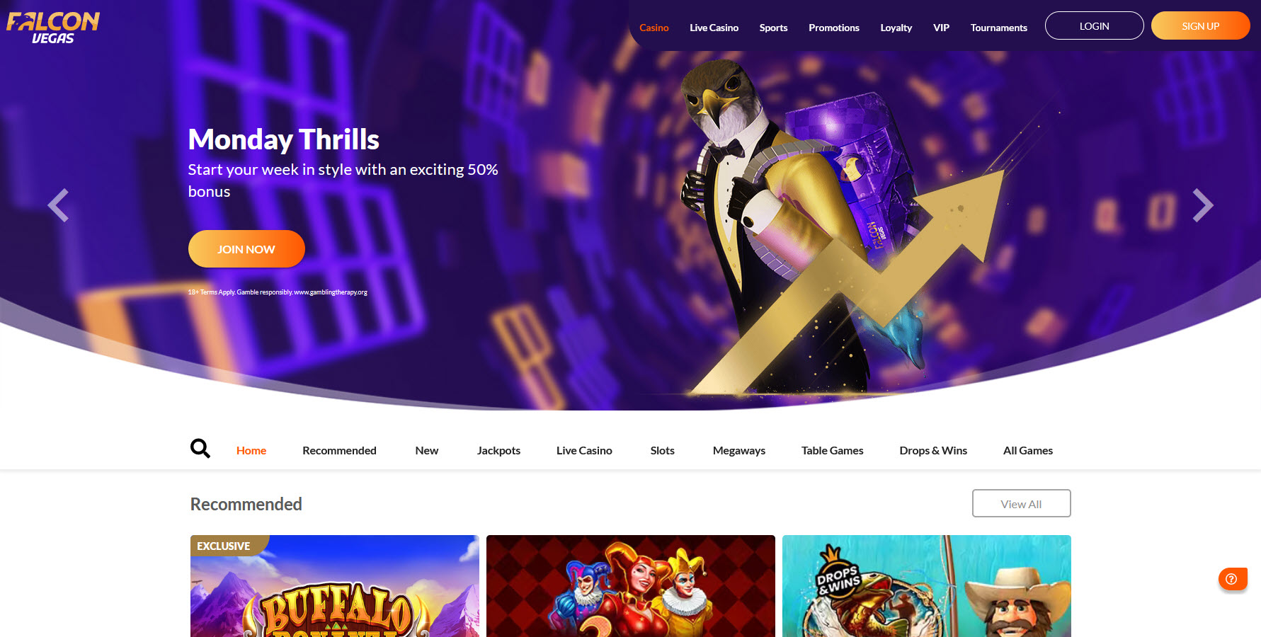 FalconVegas Casino