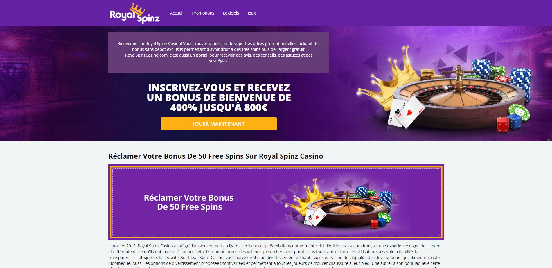 RoyalSpinz Casino