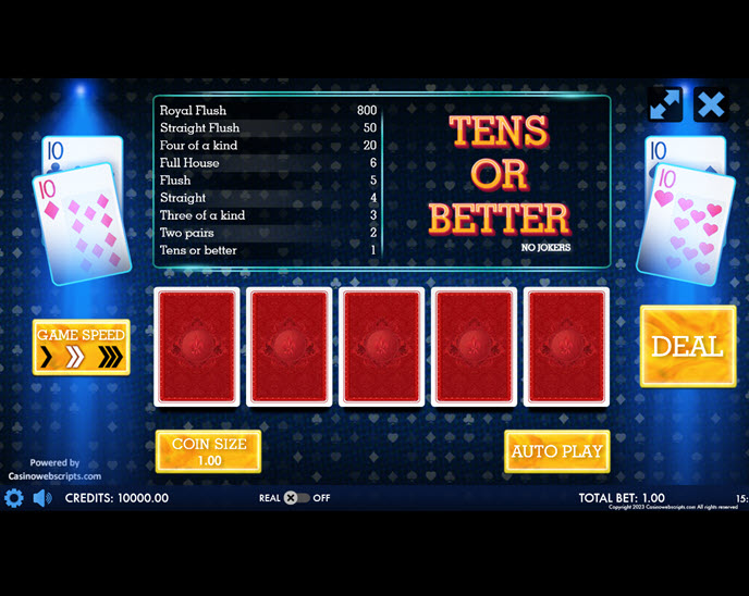 10s (Tens) or better