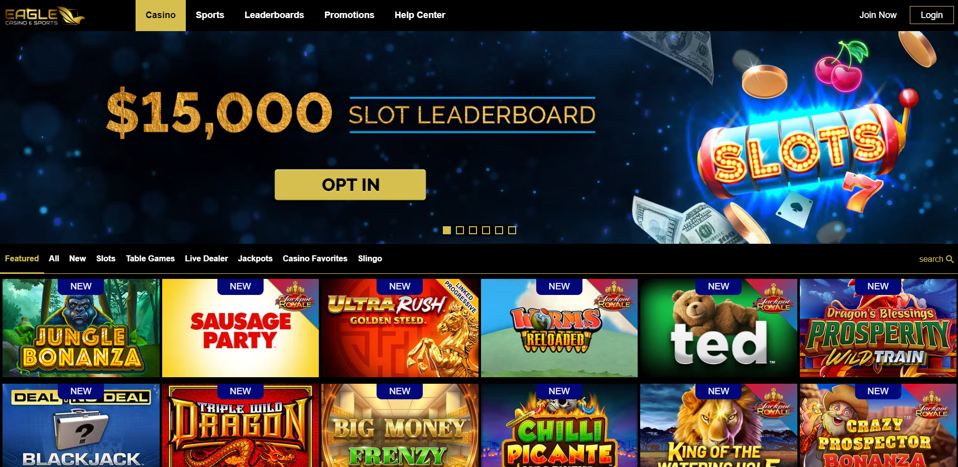 Eagle And Sports Casino