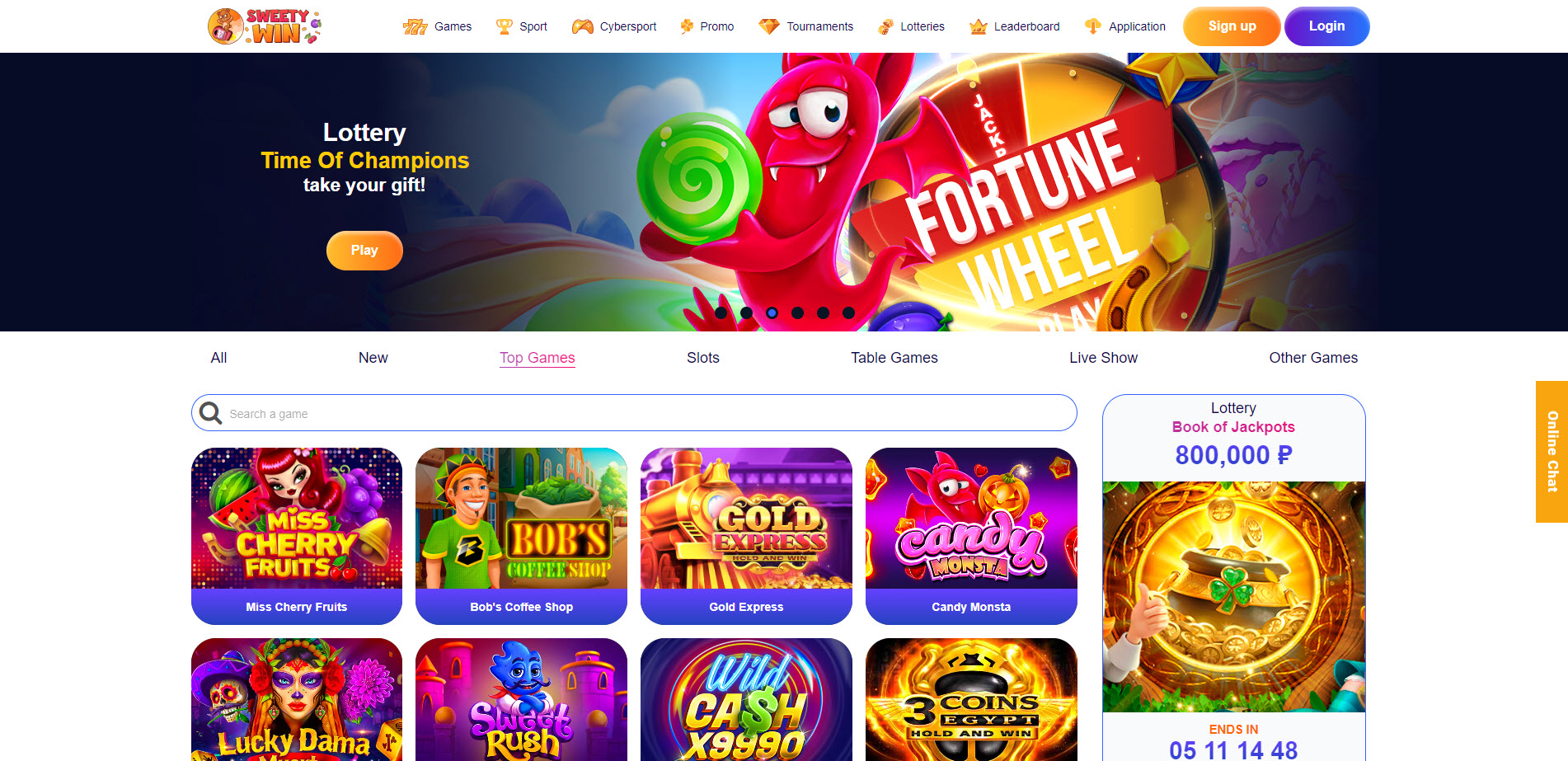 Sweety Win Casino