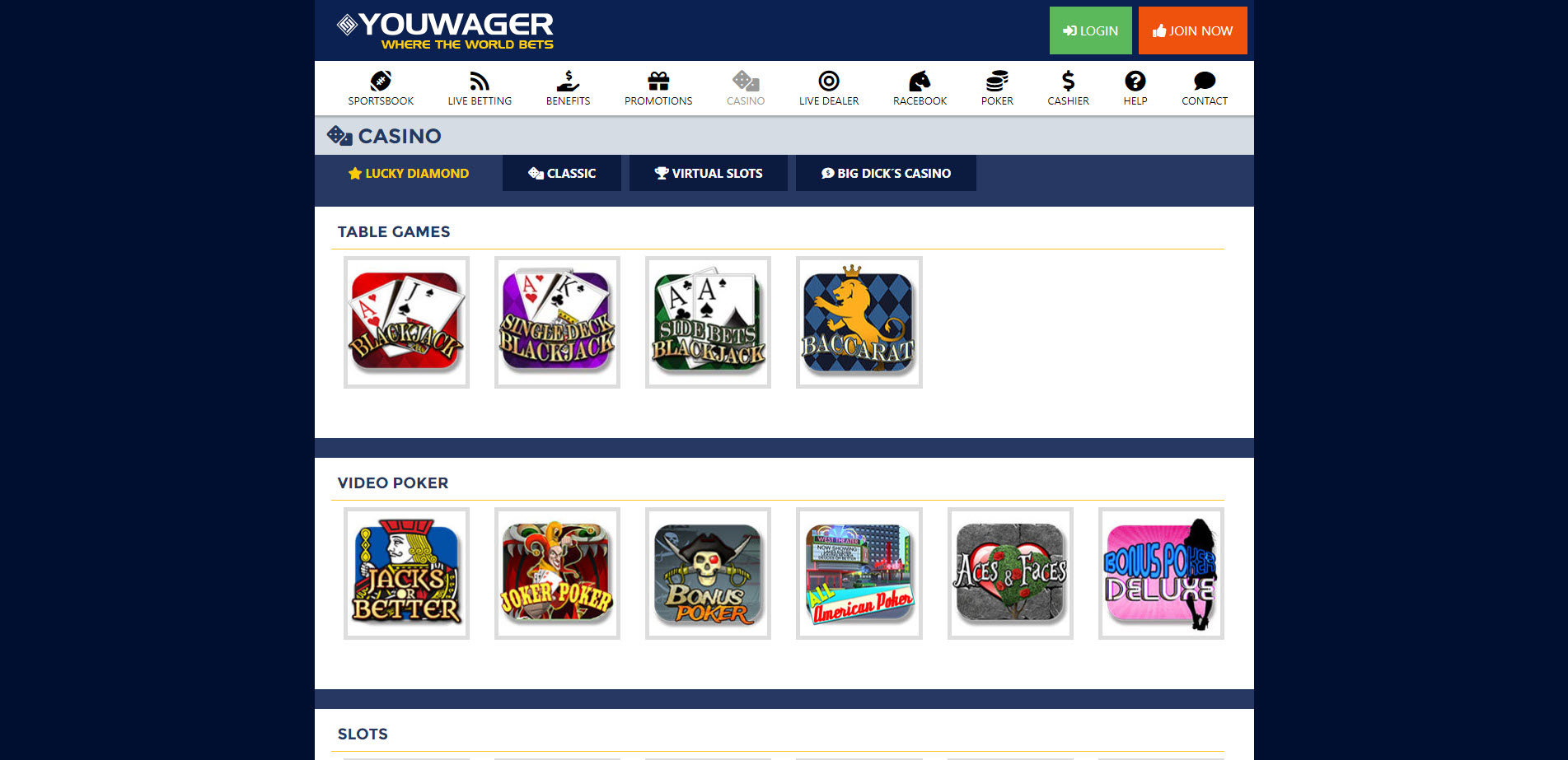 YouWager Casino