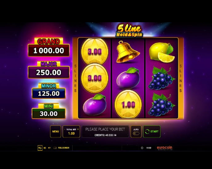 5-Line Hold & Spin