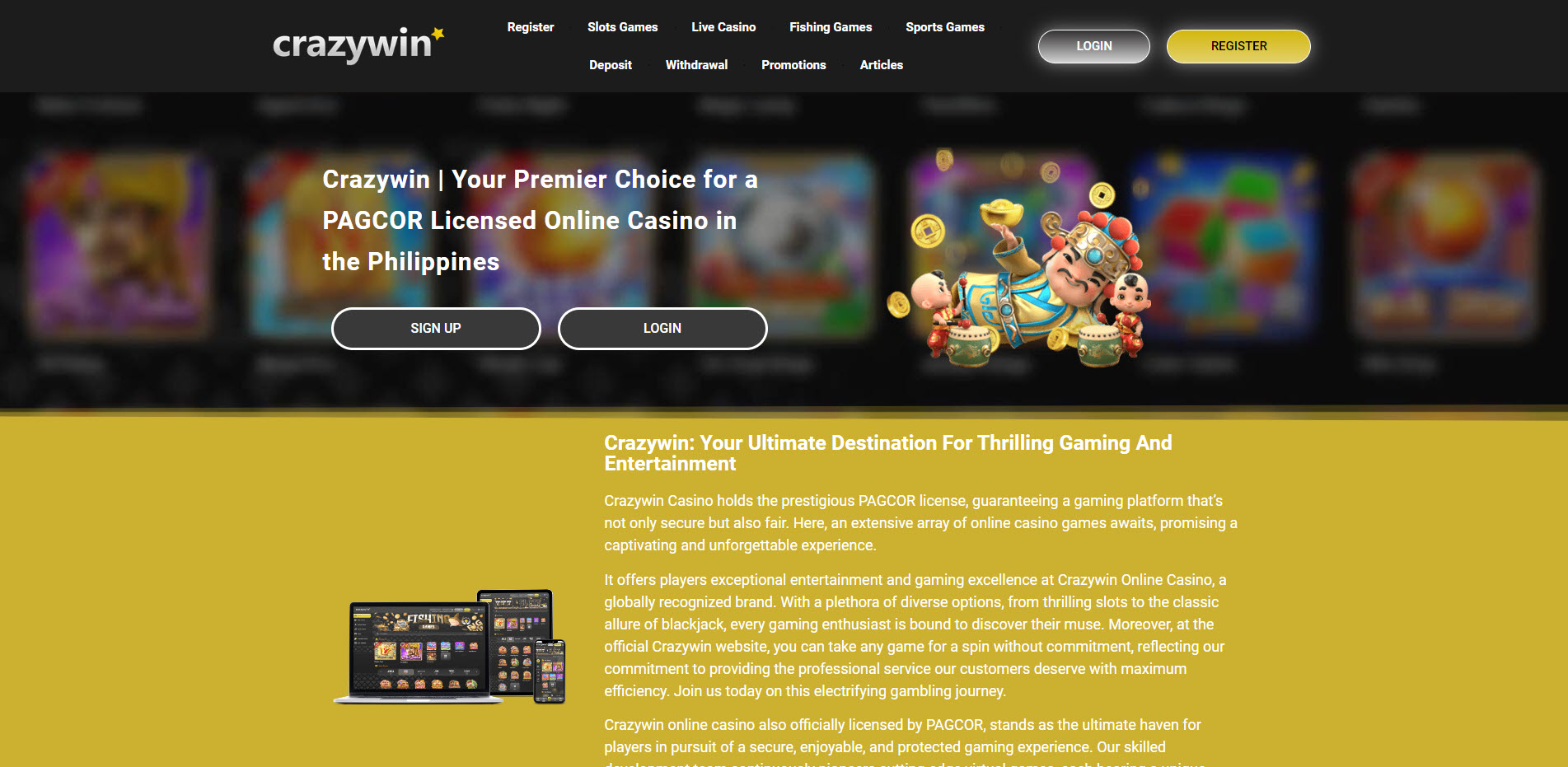 Crazywin Casino
