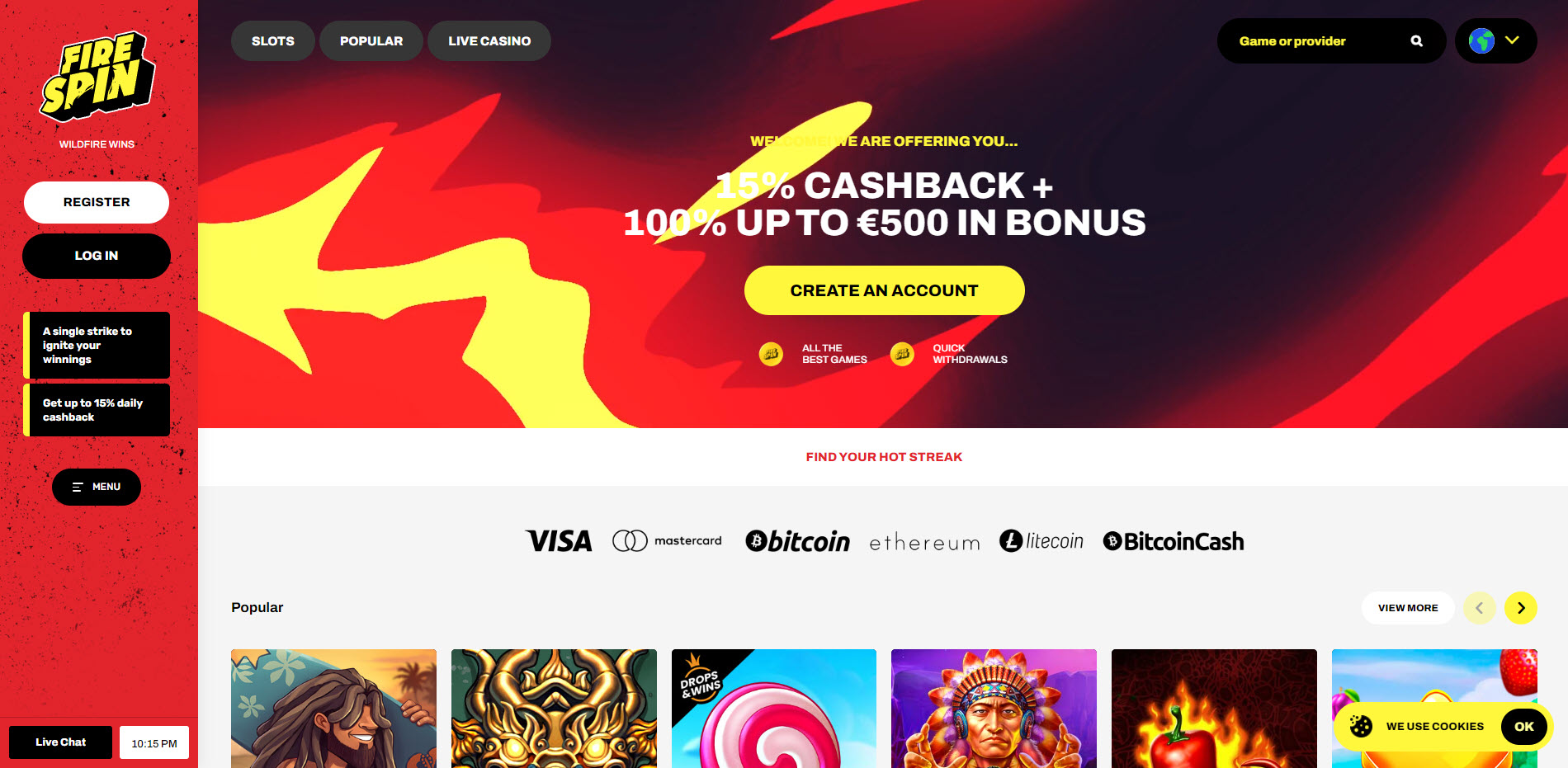 FireSpin Casino