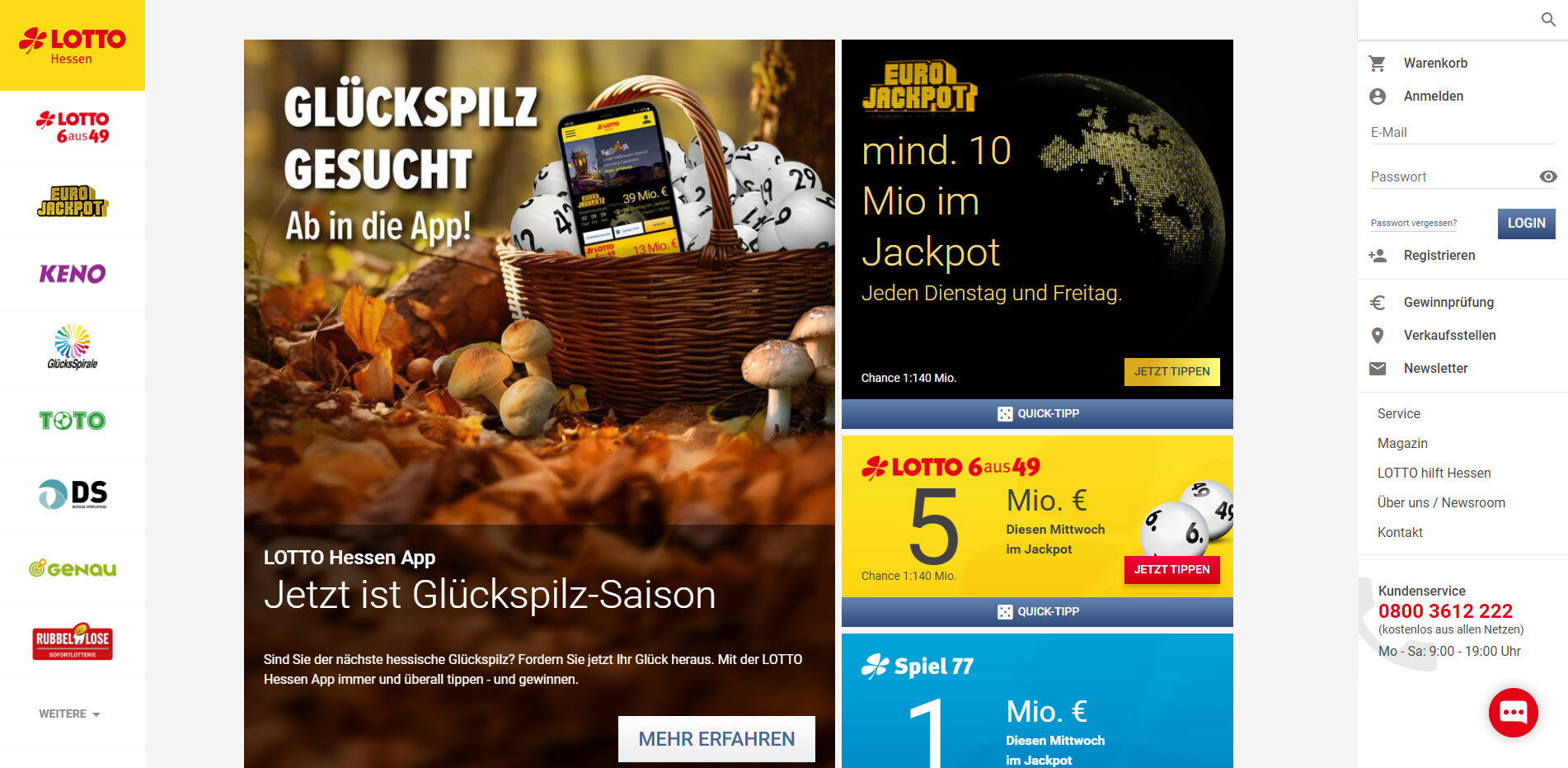 Lotto Hesse Casino