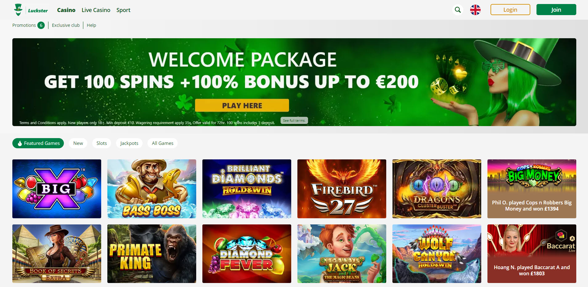 Luckster Casino