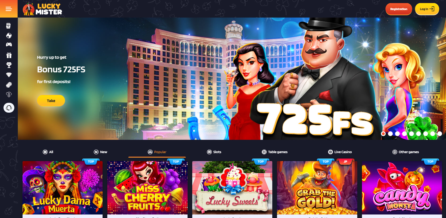 Lucky Mister Casino