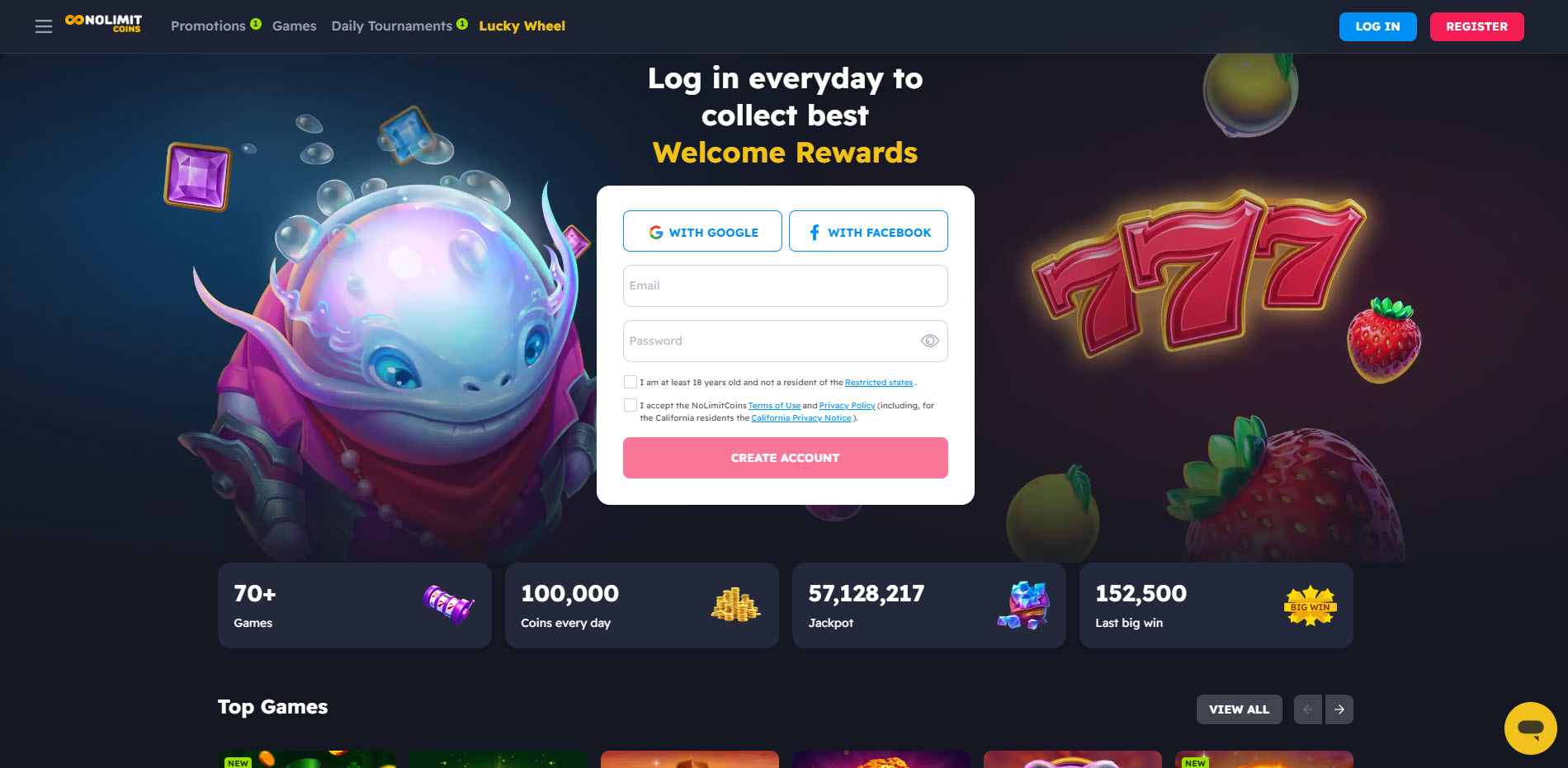 NoLimitCoins Casino