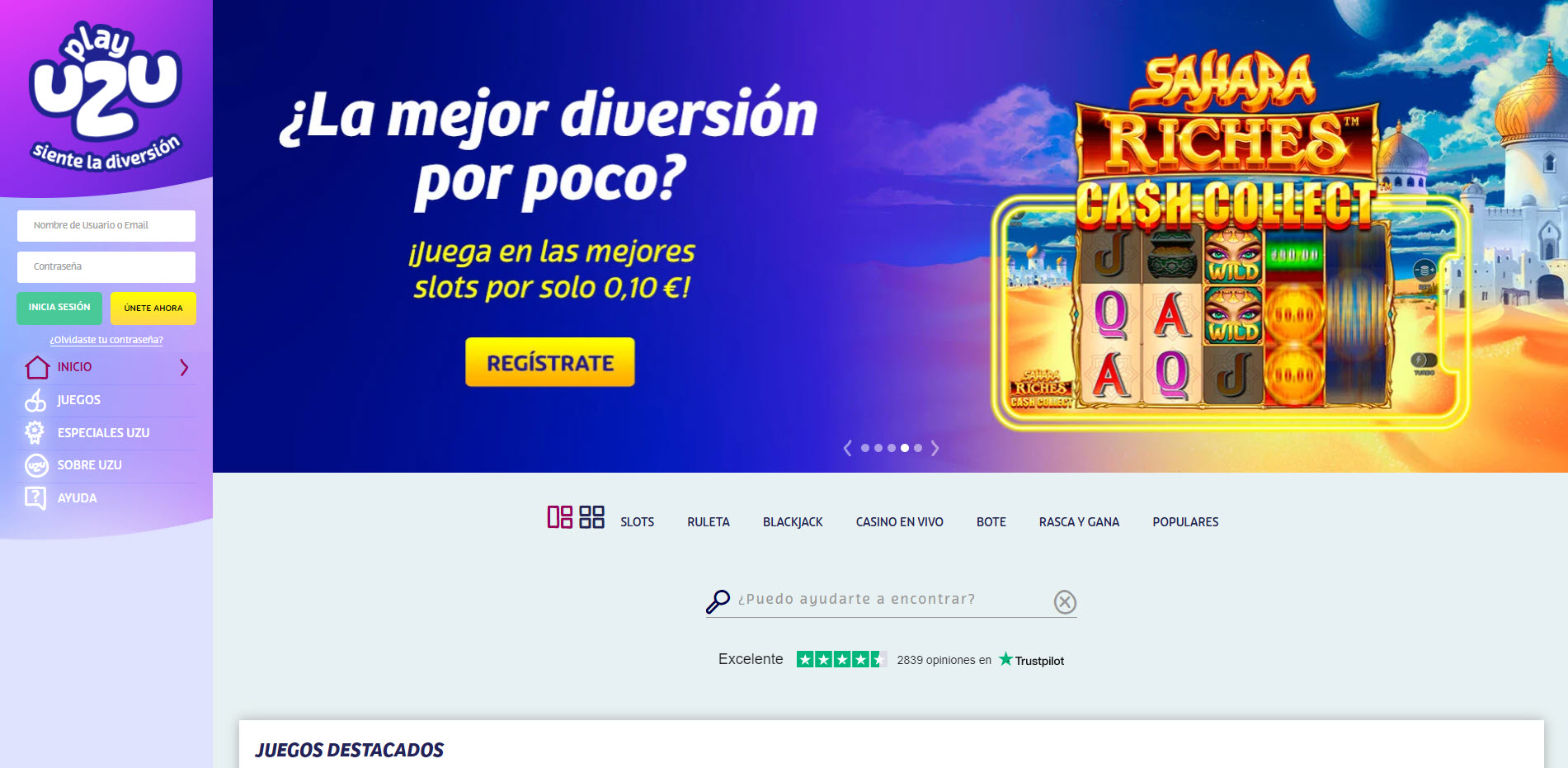 PlayUZU Casino