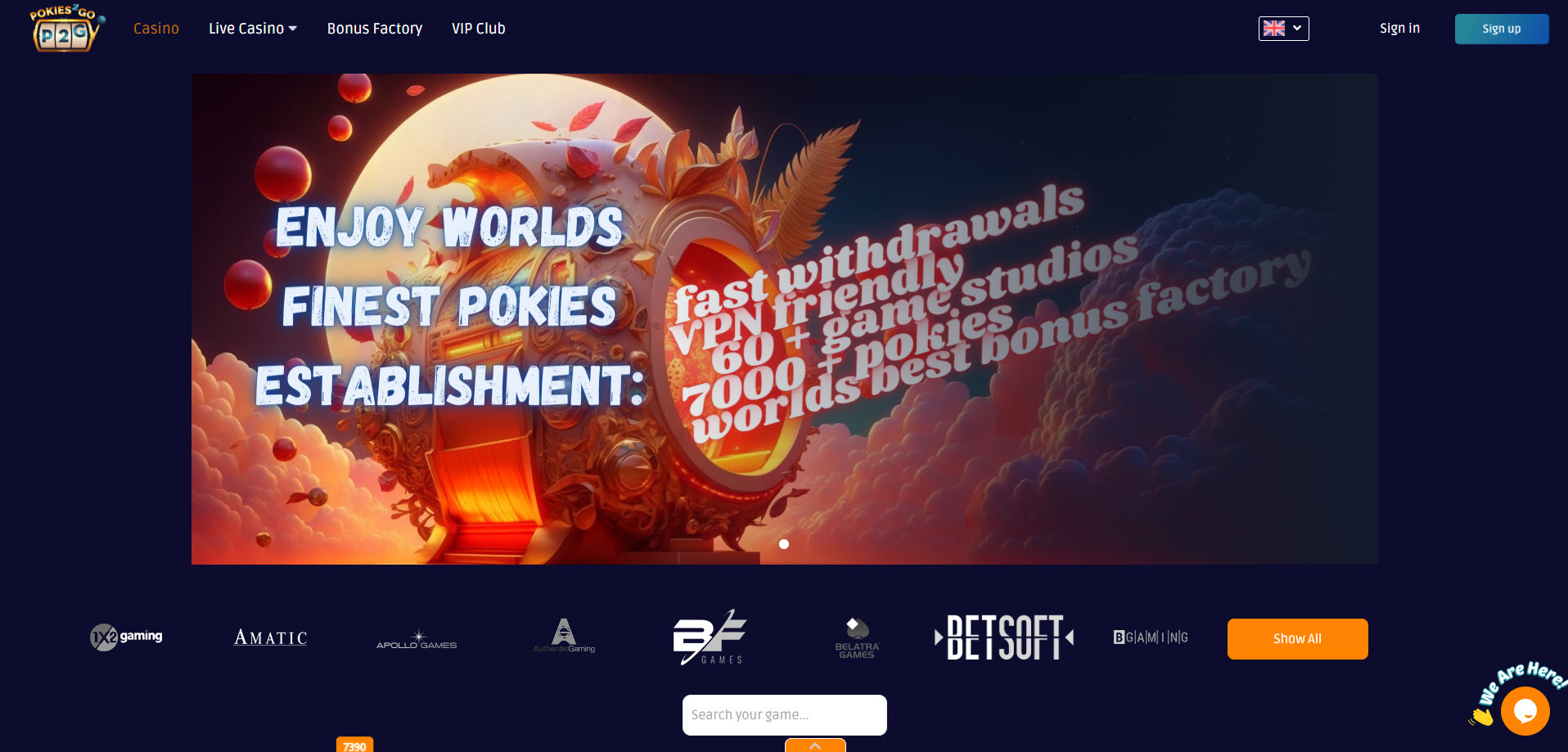 Pokies2Go Casino