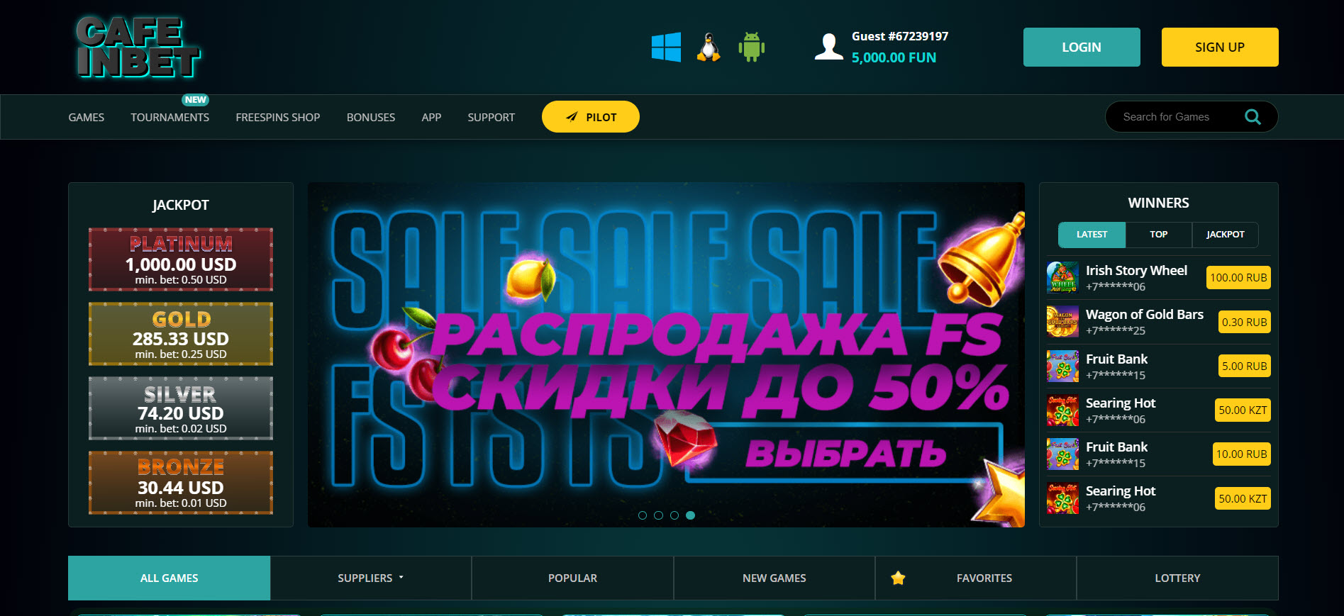 Cafe Inbet Casino