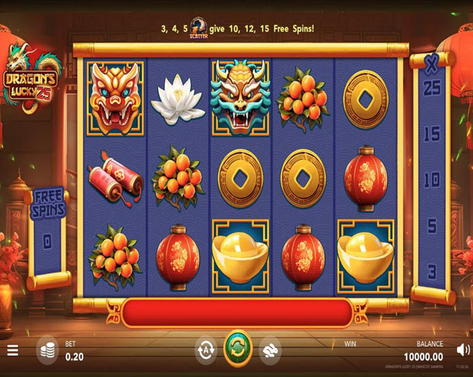 Dragon's Lucky 25