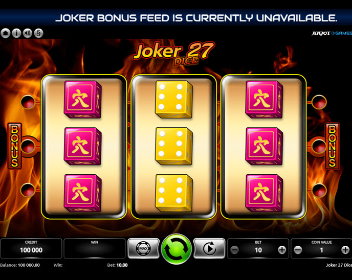 Joker 27 Dice