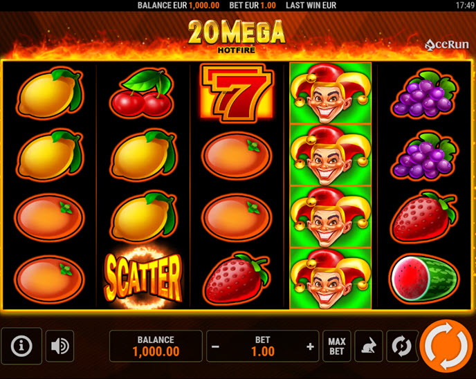 20 Mega Hotfire