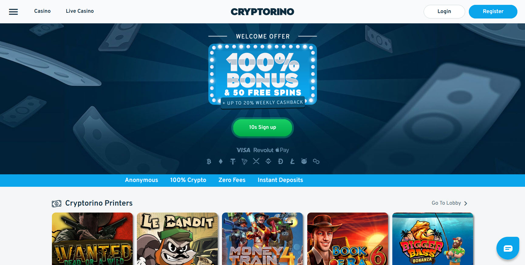 Cryptorino Casino