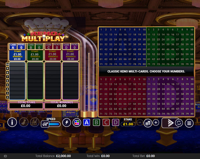 Keno Multiplay