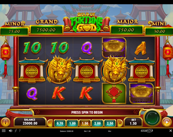 Gold of Fortune God