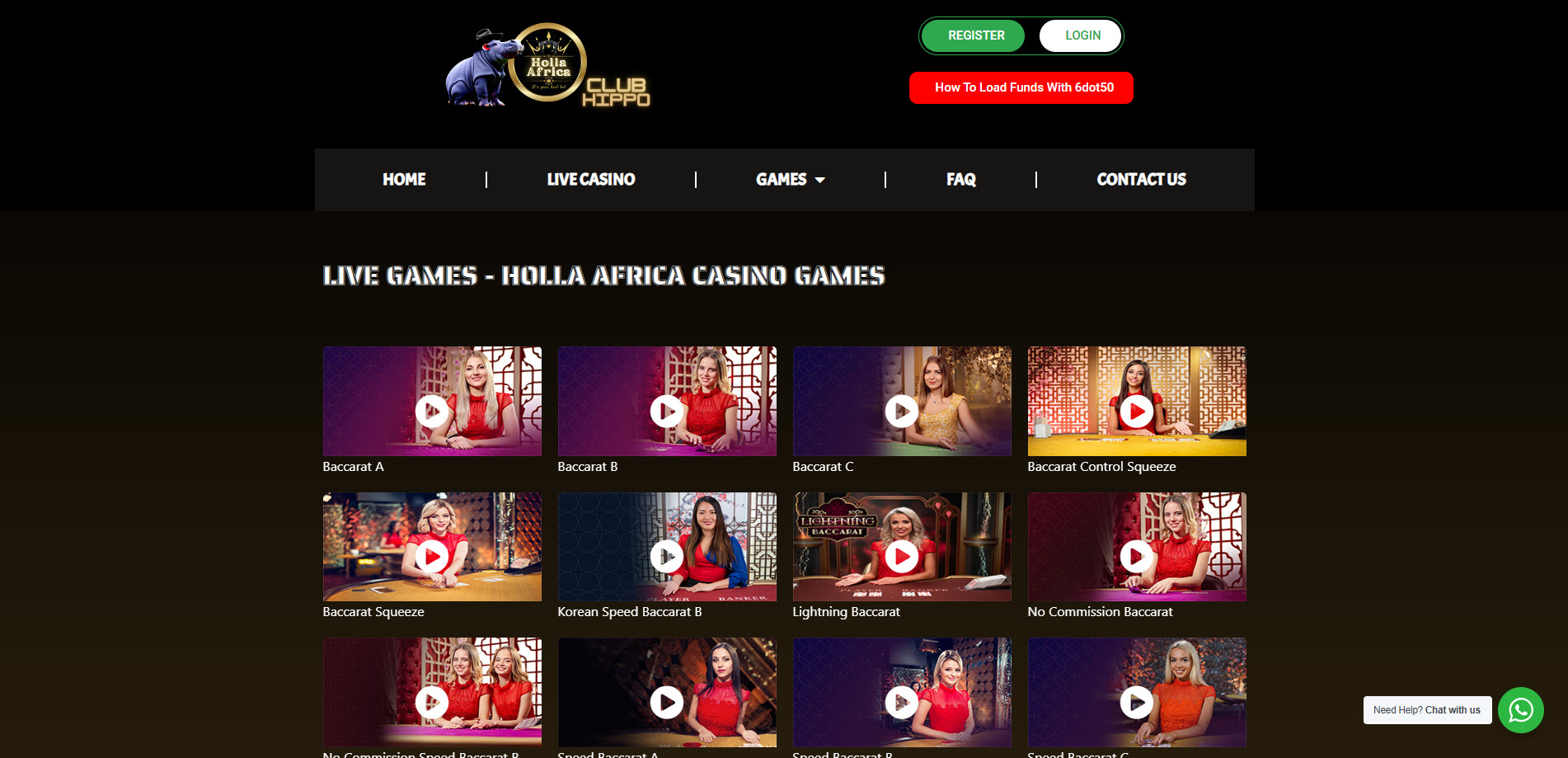 Holla Africa Casino