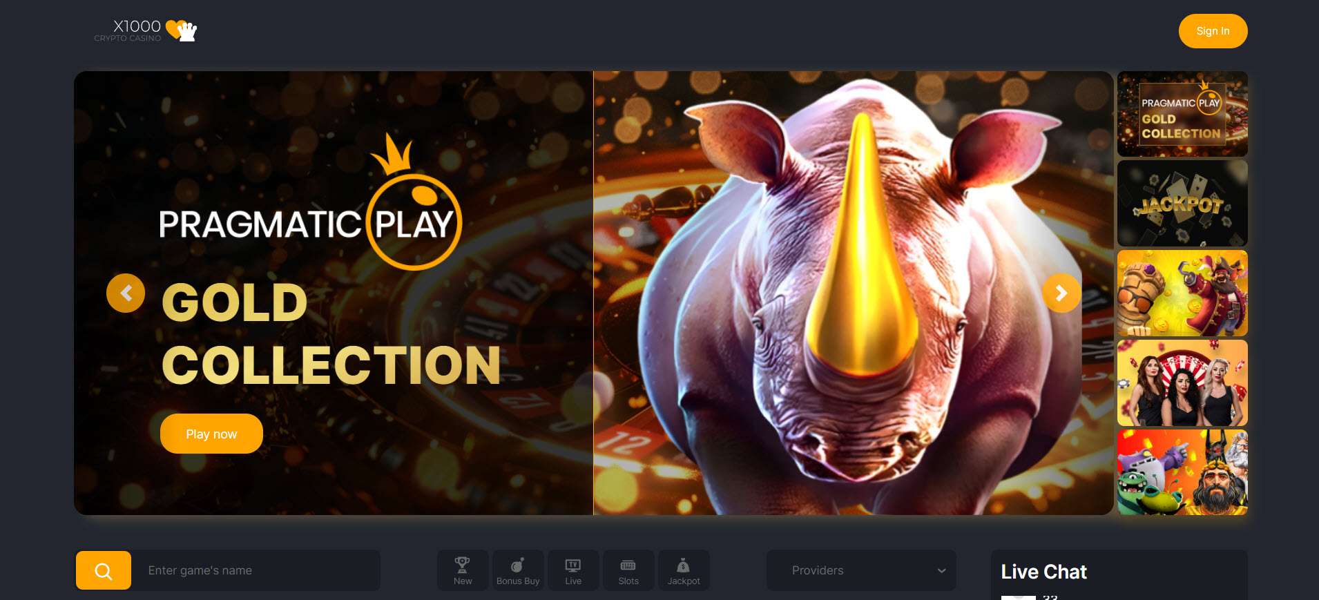 X1000 Casino