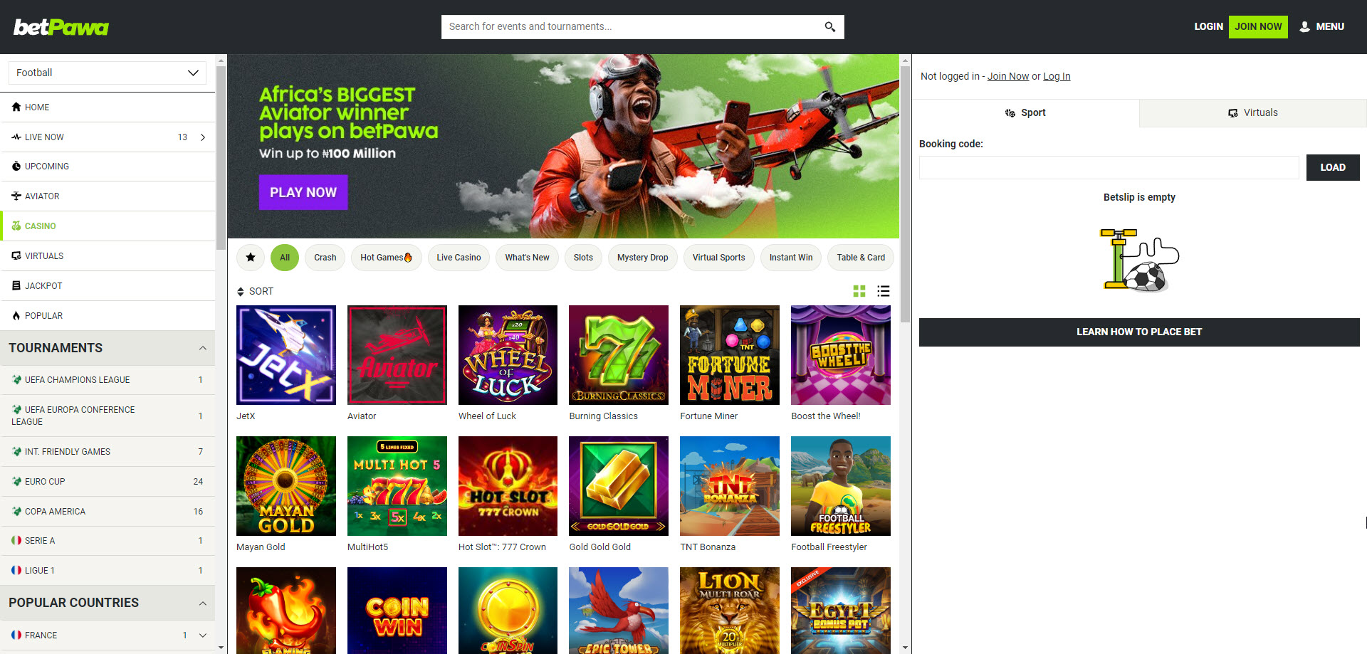 BetPawa Casino