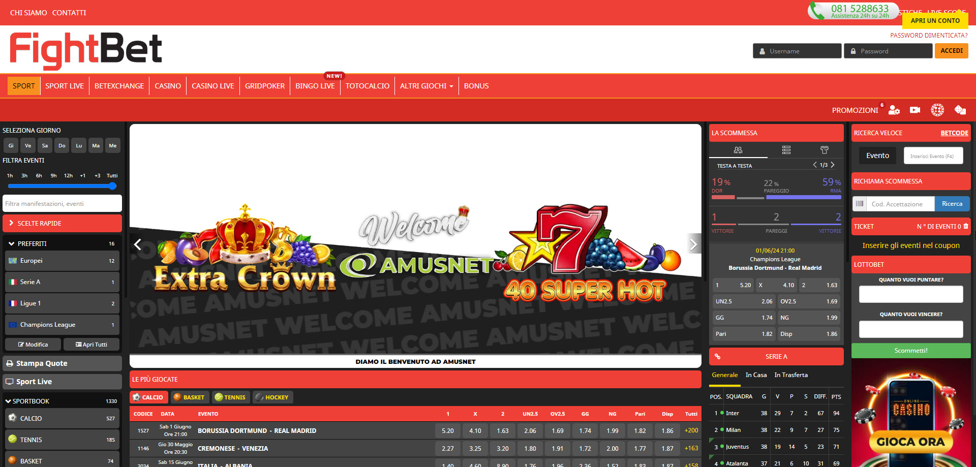 FightBet Casino