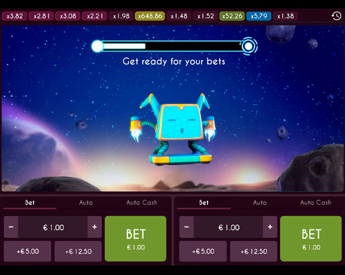 Space Robot - Crash Game