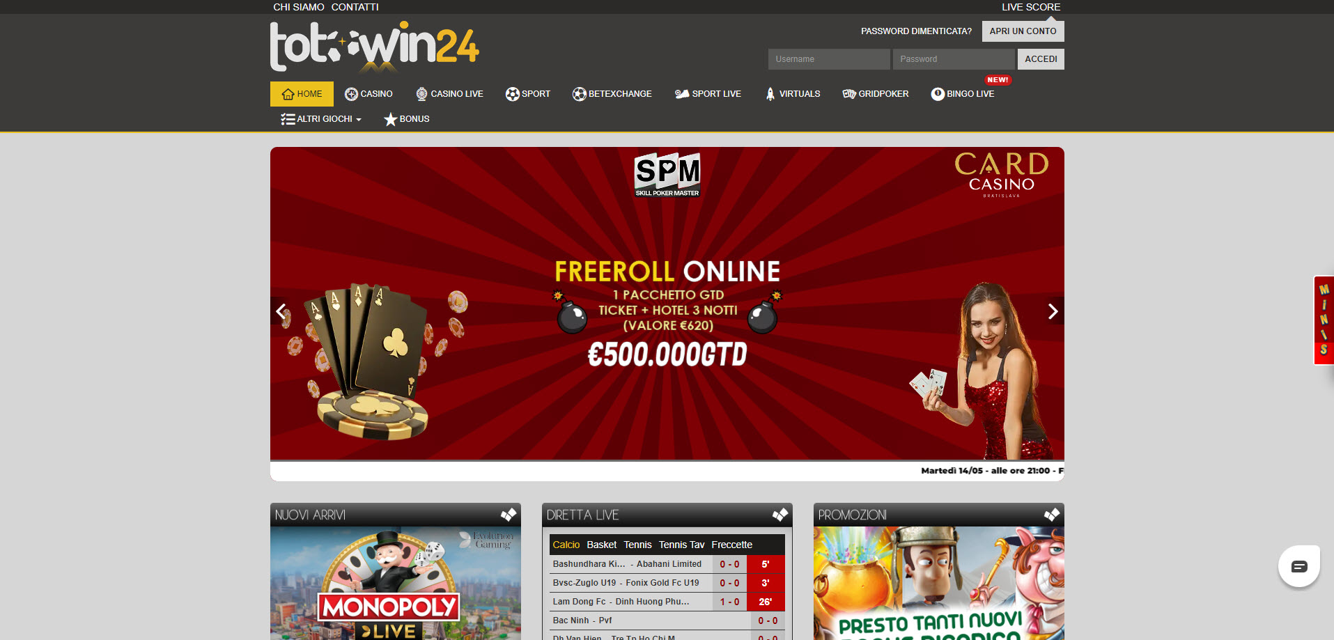 TotoWin24 Casino
