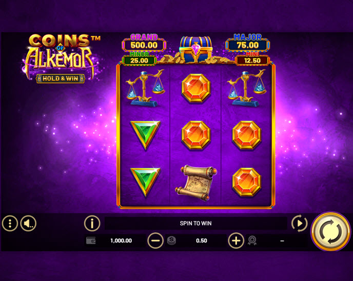 Coins of Alkemor - Hold & Win