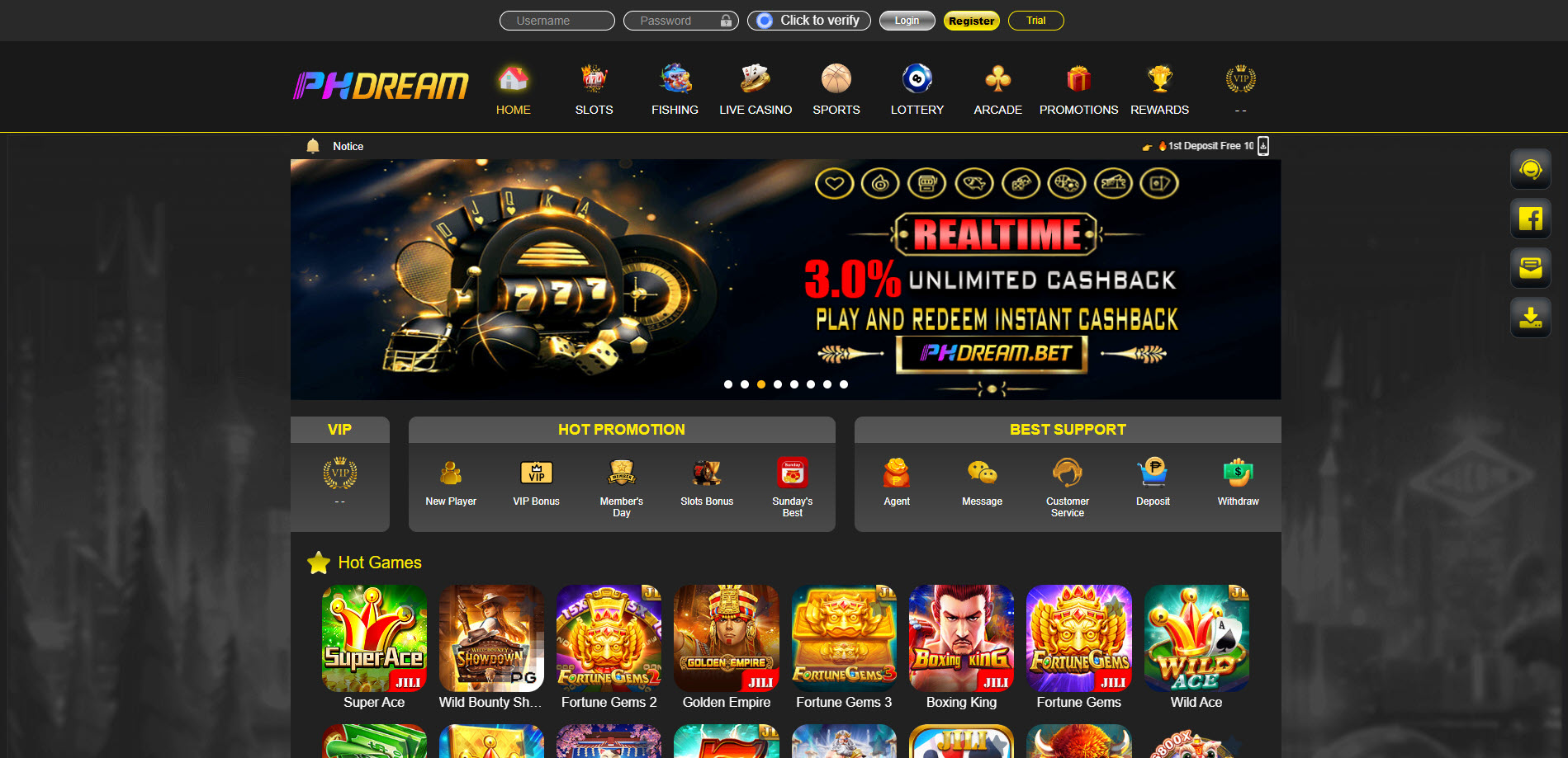 Phdream Casino
