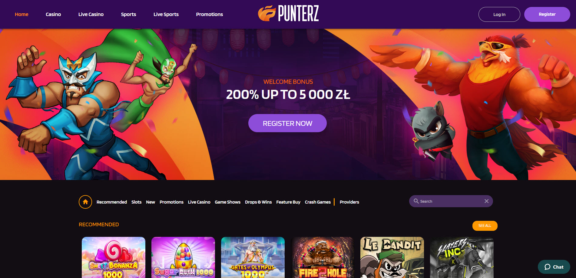 Punterz Casino