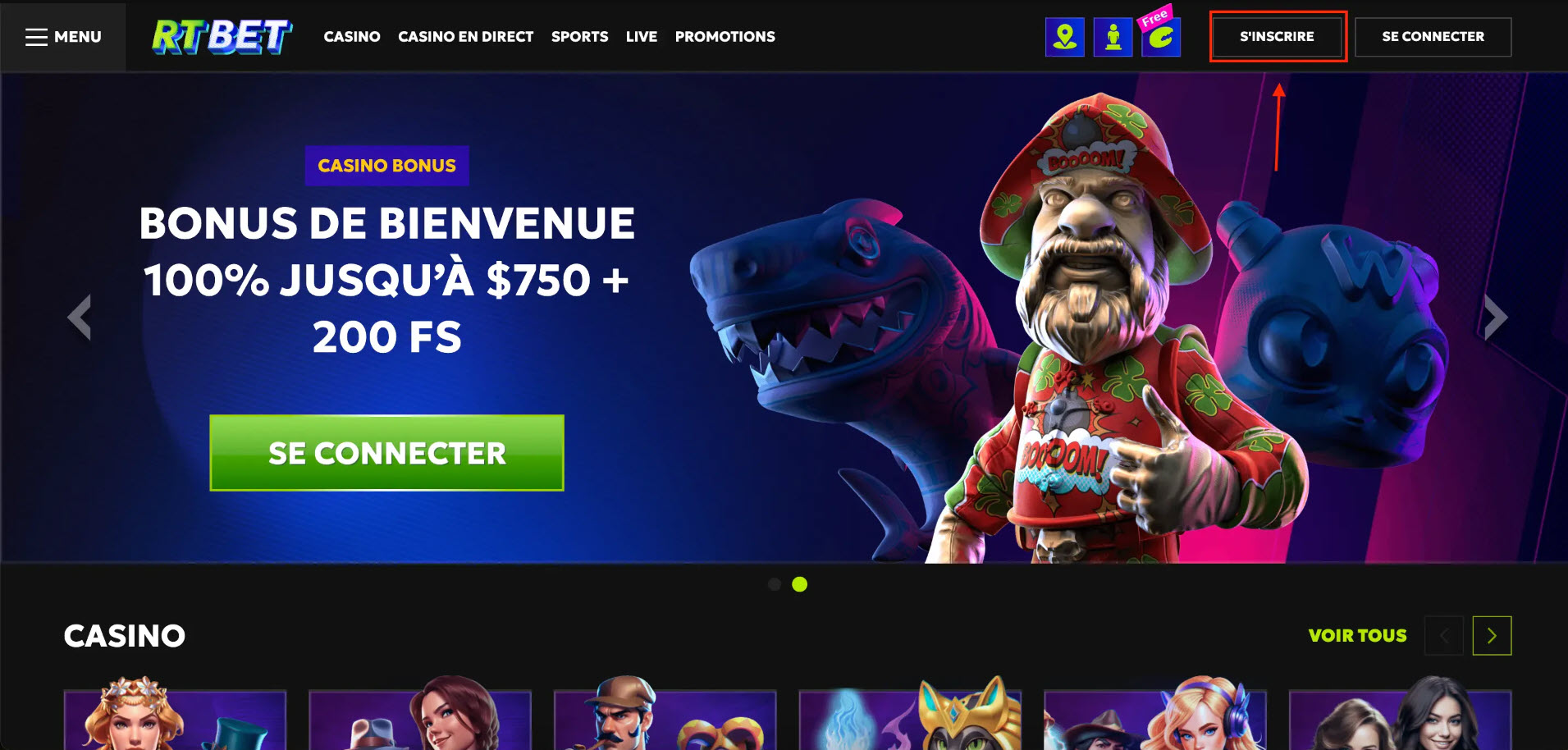 RTbet Casino