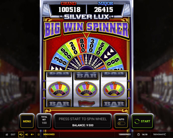 Silver Lux - Big Win Spinner