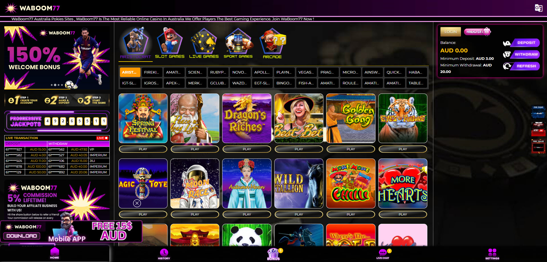 WaBoom77 Casino