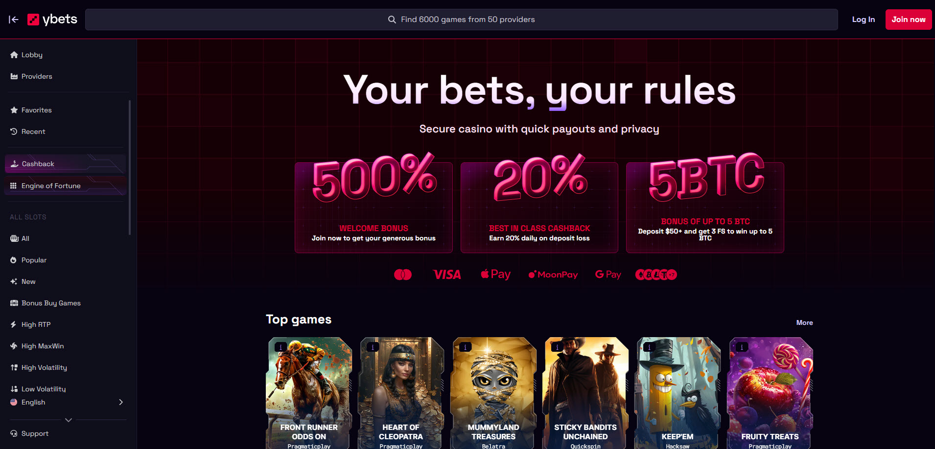 Ybets Casino