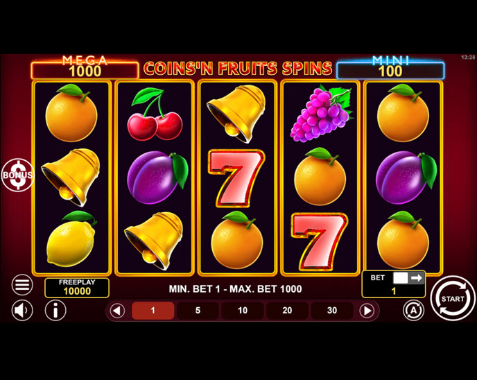 Coins'n Fruits Spins