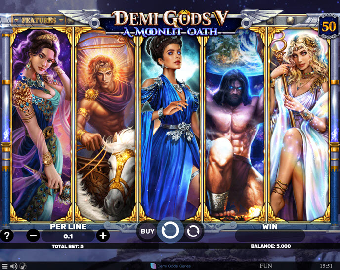 Demi Gods V - A Moonlit Oath