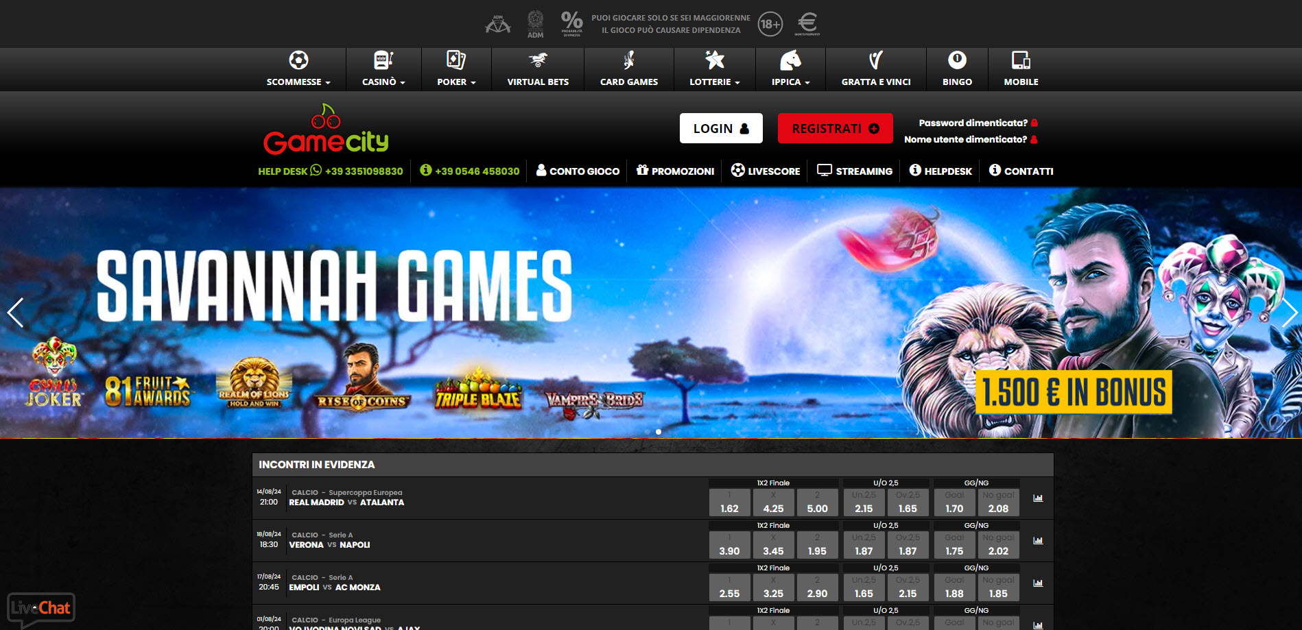 GameCity Casino