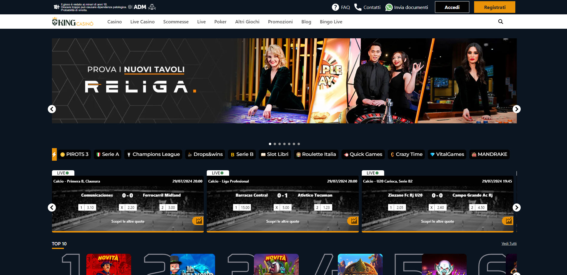 King Casino.it