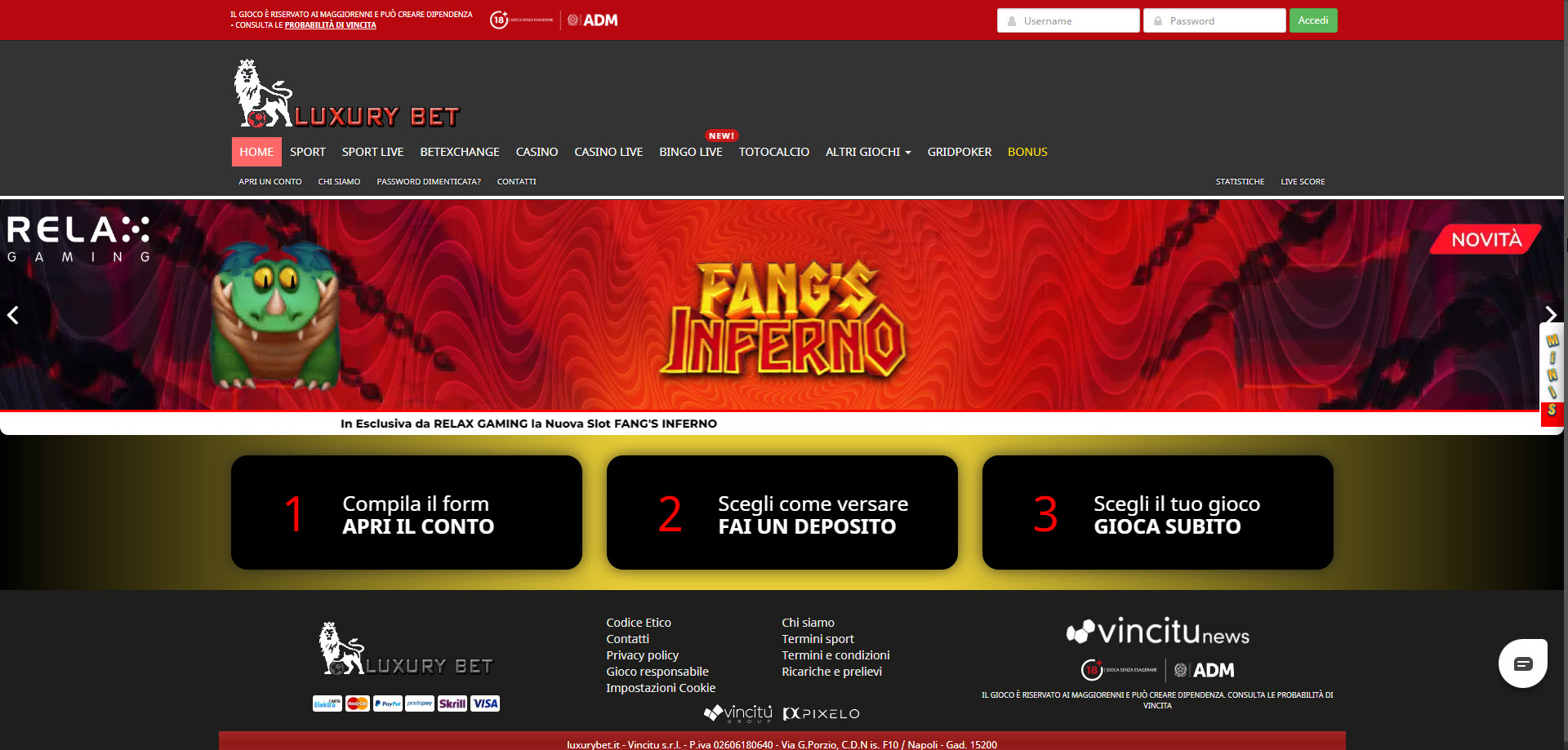 Luxury Bet Casino