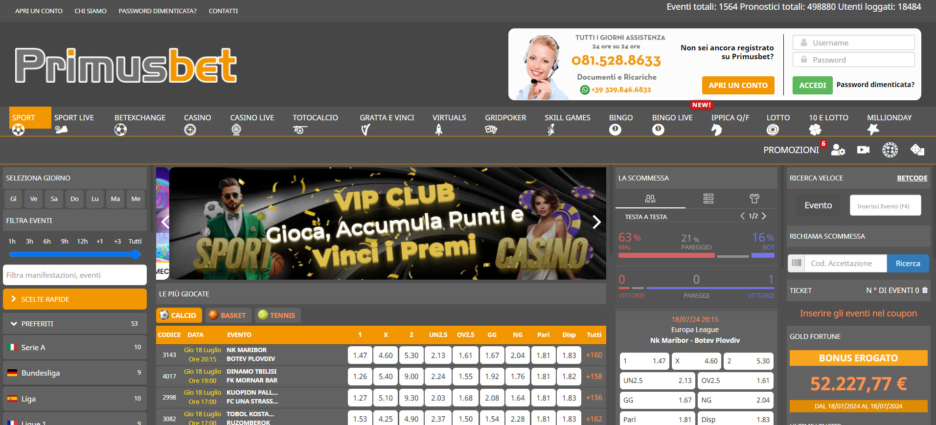 PrimusBet Casino
