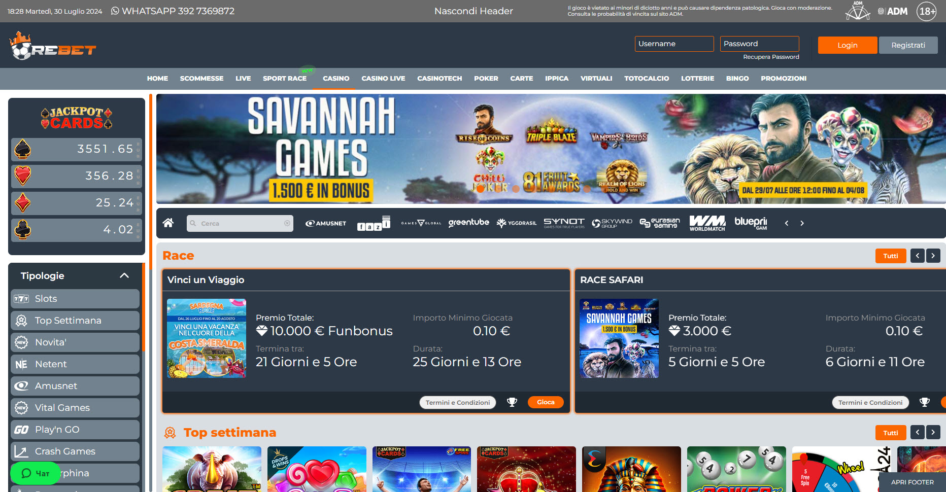 Rebet Casino