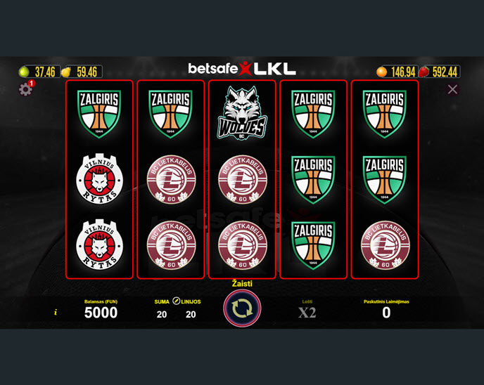 Betsafe LKL