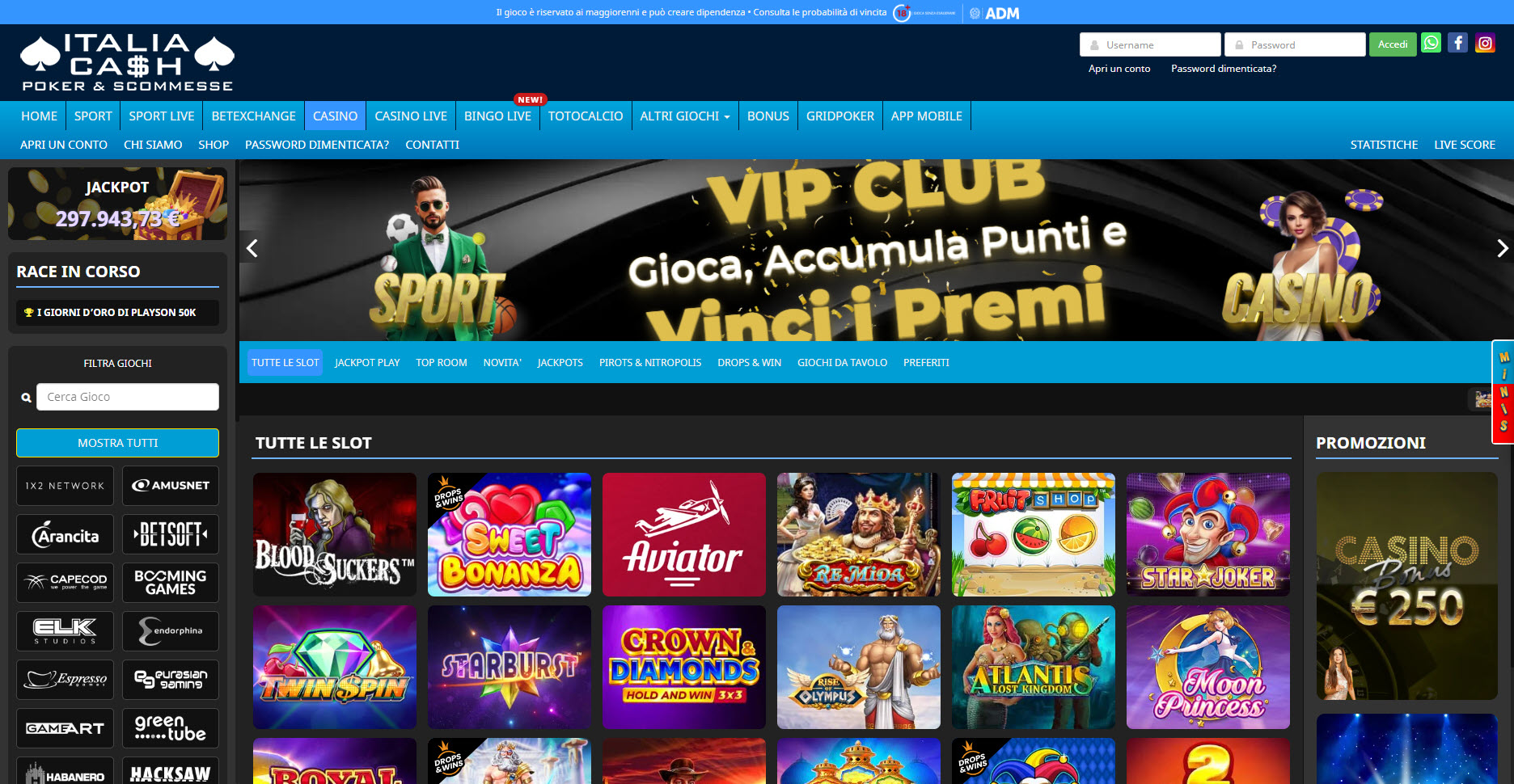 ItaliaCash Casino