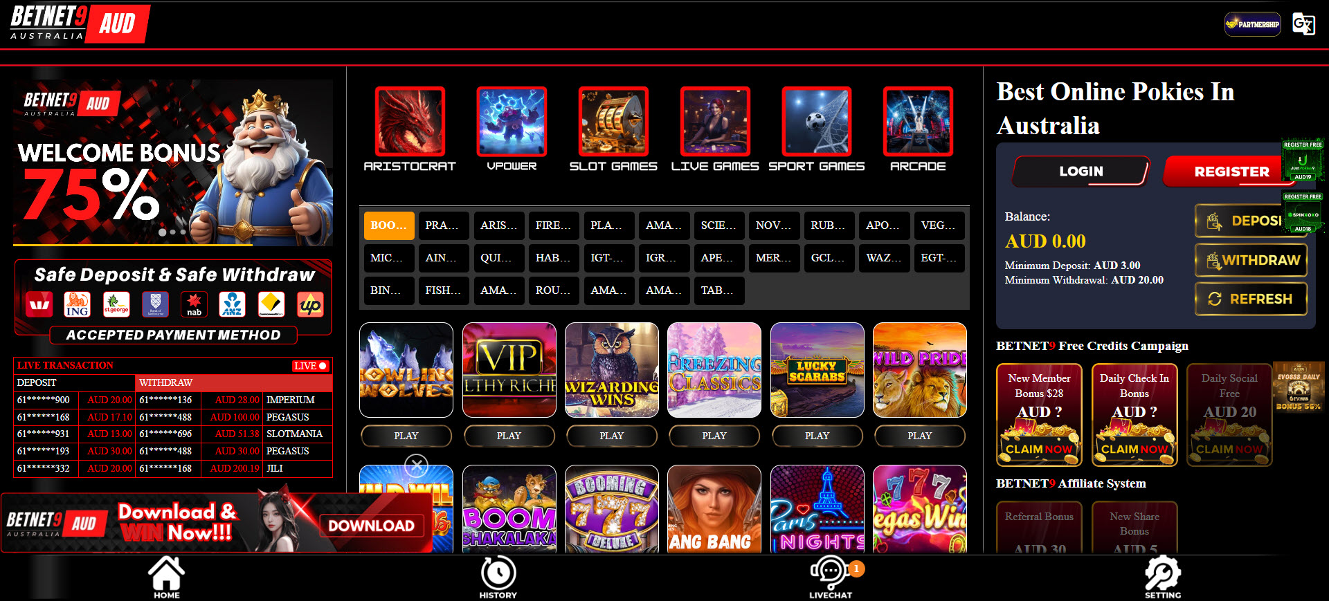BetNet9 Casino