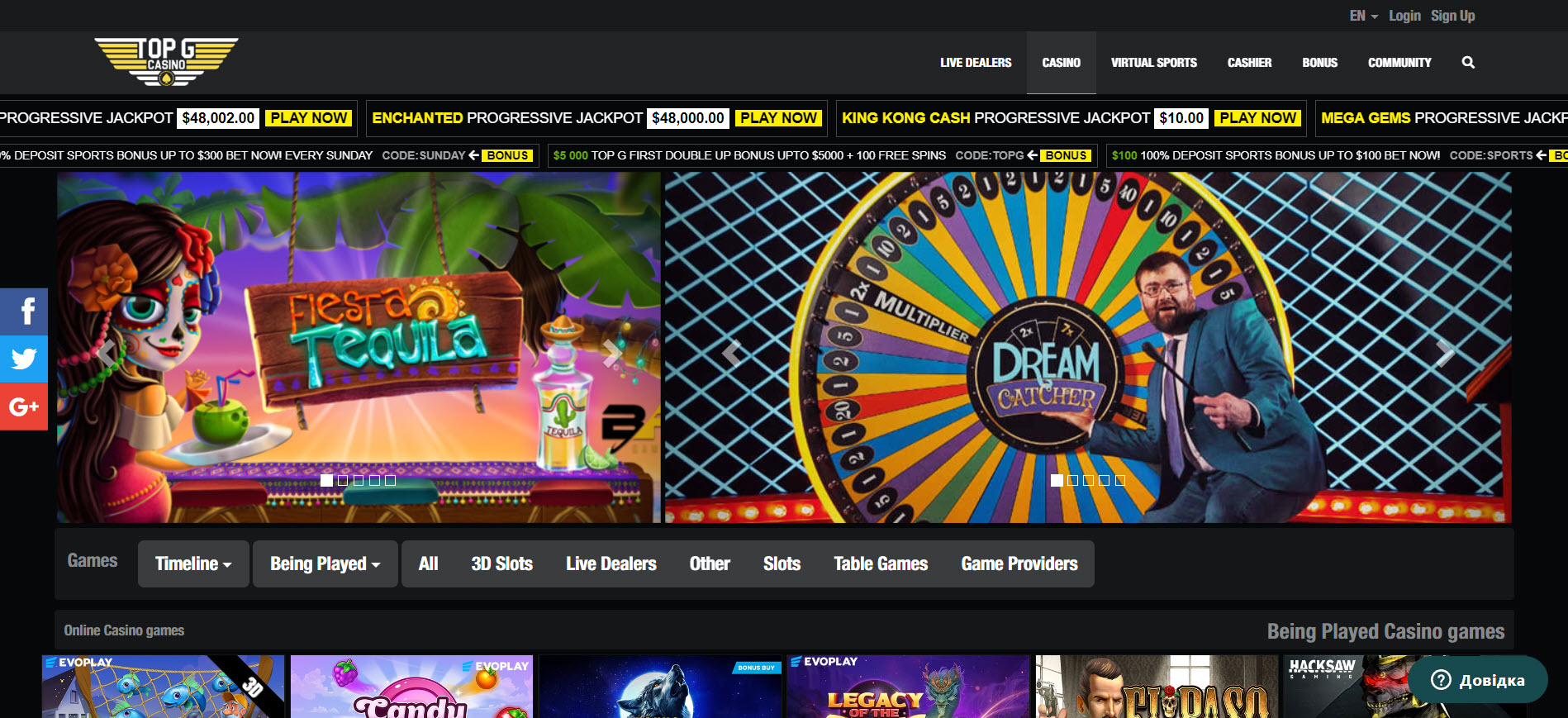Top G Casino