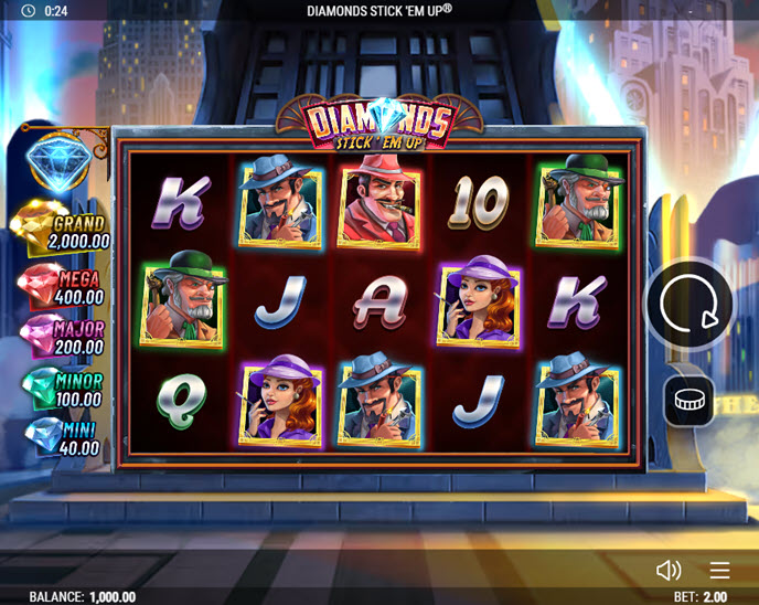 Diamonds Stick 'Em Up