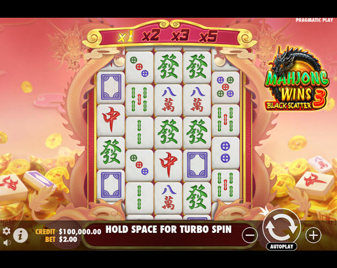 Mahjong Wins 3 - Black Scatter