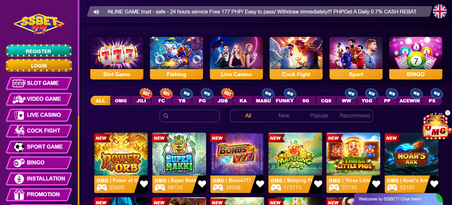SSBET77 Casino